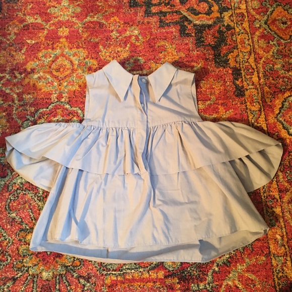 Zara Tops - Zara Blue Top Size Small